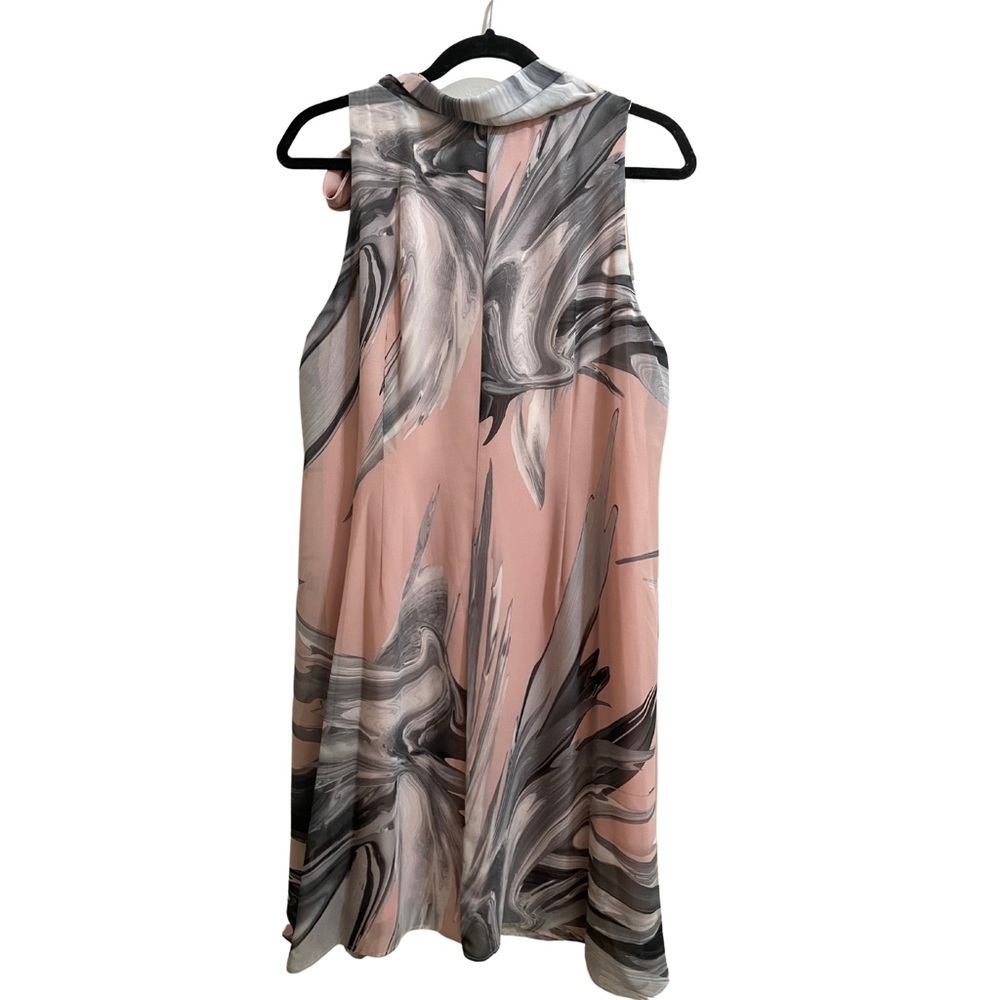 Women Pink and Grey Dress - Picture 3 of 4